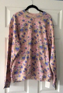 Brandneu mit Etikett Les Mädchen Les Jungen Hazy Daisy Baumwolle Rundhalsausschnitt Pullover M oder L - Bild 1 von 5
