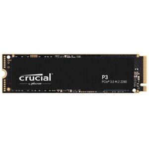 Crucial P3 500GB 1TB 2TB 3D NAND PCIe3.0 NVMe M.2 SSD Internal Solid State Drive