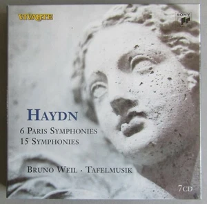 CZ079 Haydn 6 Paris Symphonies 15 Symphonies Bruno Weil Sony Vivarte 7CD - Picture 1 of 2