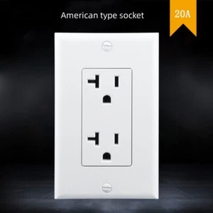 125V Norteamérica NEMA Alta Potencia 5-20R Enchufe Calibre Americano UL Soporte Americano - Imagen 1 de 8