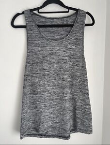 USA PRO Grey Vest Cami Top Size 14 Lightweight Gym Yoga Fitness