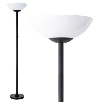 THE WORLDS BRIGHTEST FLOOR LAMP, 8000 Lumens!! solid, modern LED, Black, Referb - Image 1 of 4