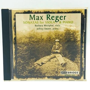 Max Reger, Sonatas For Viola & Piano. Westphal, Swann, Bridge 9075, CD - Imagen 1 de 4