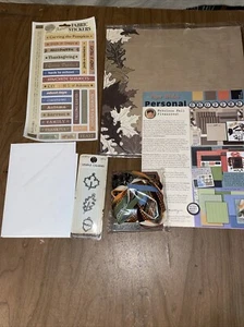 PAPER WISHES PERSONAL SHOPPER - SCRAPBOOK KIT - Fall Set - Picture 1 of 7
