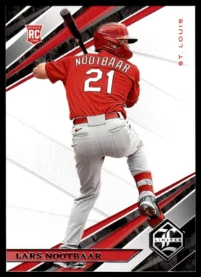 2022 PANINI CHRONICLES LIMITED BASEBALL Lars Nootbaar Rookie St. Louis Cardinals - Image 1 of 2