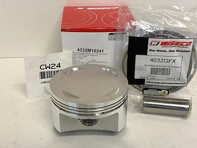 PISTÓN FORJADO WISECO 4332M10241 603cc 102,41 mm 2,41 mm OVER BORE BIG HONDA XL600 Foto 1 de 2