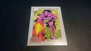 Tarjeta de parásito de superhéroes Impel Marketing 1991 DC Comics #102 en muy buena condición - Imagen 1 de 2