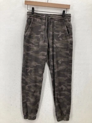 Athleta Farallon Jogger Women's 0P Brown Camouflage Stretch Fabric Pull On Pants - Image 1 of 4