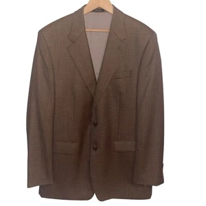 Ralph Lauren Blazer Jacke Herren 42 L Hahnentritt Wolle Sport Mantel Old Money LRL - Bild 1 von 13