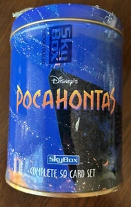 Disney Pocahontas Juego de Fábrica de Tarjetas Coleccionistas Tin Skybox - Imagen 1 de 5