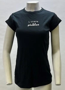 Camisa de maternidad para mujer BELLY CRAVINGS "I Crave French Fries" talla única $49 nueva sin etiquetas - Imagen 1 de 2