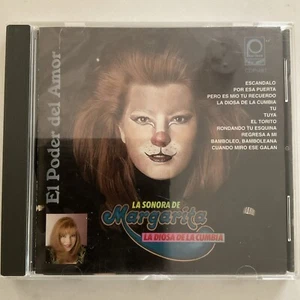 Margarita la Diosa de la Cumbia - El Poder Del Amor CD - con Exitos Escándalo Y+ - Picture 1 of 3
