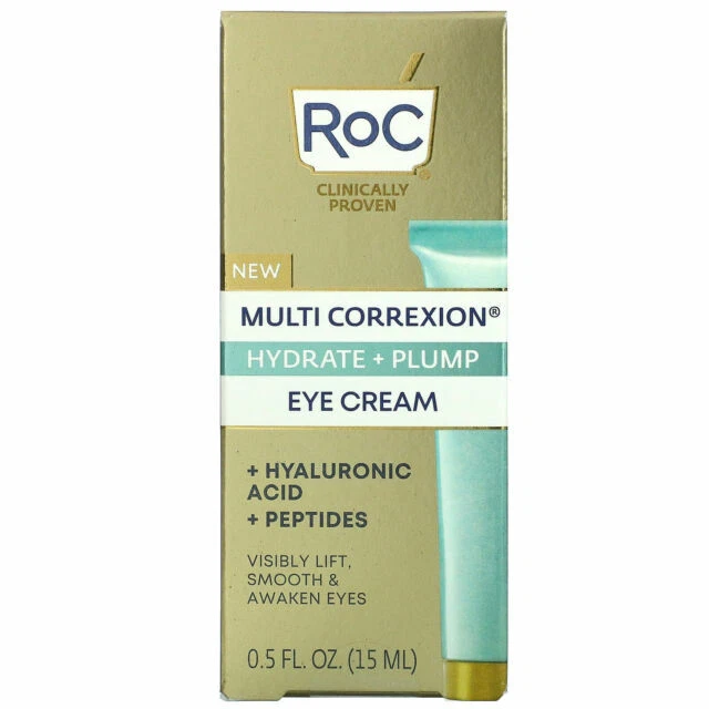 RoC Multi Correxion Hydrate + Plump Eye Cream 0.5oz (15mL)  - Image 1 of 1