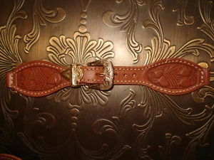 Stylecraft gold and leather watch strap women ladies Western - Picture 1 of 11