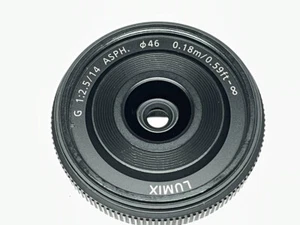 Panasonic Lumix G 14mm F2.5 ASPH Pancake lens, M43 Mount, EXCELLENT - Picture 1 of 10