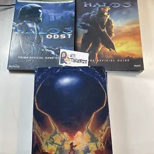 Lot of 3 Halo Prima Guides Halo 3 Halo 3 ODST and Halo 4 Used - Imagen 1 de 11