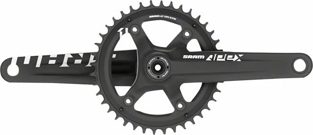 Juego de bielas SRAM Apex 1 - 165 mm, 10/11 velocidades, 42 t, 110 BCD, GXP, negro Foto 1 de 1
