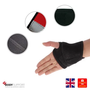 Wrist Brace Support Self-Heating Strap Wrap Sleeve Sprain Injury Relieve Gym - Picture 1 of 6