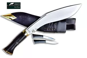 Genuine Gurkha 10" KUKRI Official Issued horn Handle-Handmade in Nepal By GK&CO - Picture 1 of 9