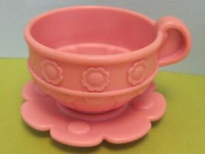Fisher Price Play Fun With Food Musical Tea Set Replace PINK Cup/Saucer-PLATE EX