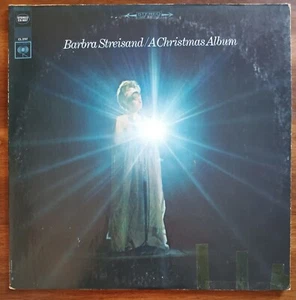 Barbra Streisand A Christmas Album Vintage Vinyl LP Record Album White Christmas - Foto 1 di 8