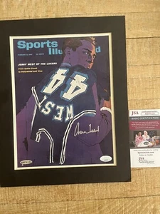 1993 JERRY WEST Signed LA Lakers Sports Illustrated Matte Print SI UDA & JSA - Picture 1 of 2