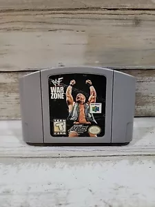 WWF War Zone - Nintendo 64 N64 Game Authentic Tested + WORKING! - Picture 1 of 5