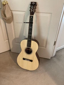 FREE S&H PARLOR GUITAR DIY CUSTOM GUITAR KIT MAHOGANY-SPRUCE TOP ALL SOLID WOOD - Picture 1 of 5