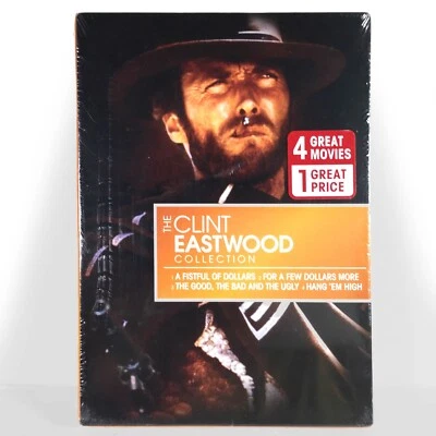 A Fistful of Dollars/ For A Few Dollars More/ Good, Bad & Ugly (4-DVD's) New ! - Image 1 of 3