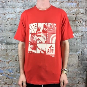Addict Mens ABC Phones T-Shirt New - Size: S,XL - Red - Picture 1 of 1