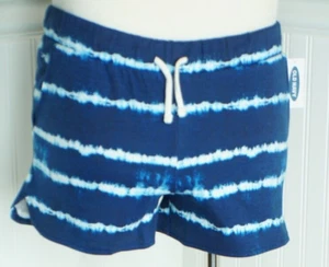 NEW Old Navy Kids Girls Blue Tie Dye Adjustable Shorts Multi XL 14-16 NWT - Picture 1 of 4