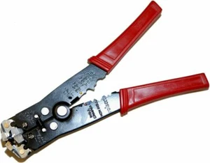 Rolson 5 in 1 Draht Abisolierer Zuhause Zum Selbermachen Praktische Werkzeuge - rot - Bild 1 von 2