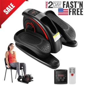 Electric Foot Pedal Exerciser Elliptical Machine Bike Trainer with LCD Display- - Picture 1 of 9