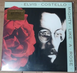 Elvis Costello Lp Mighty like a Rose Limited Numvered 180g Gold Vinyl IMPORT MOV - Picture 1 of 3