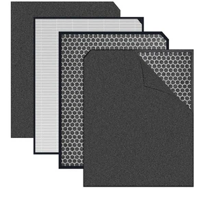 Air purifier spare filters, compatible with 3000 3500 models, 4-unit set with 1 - Picture 1 of 4
