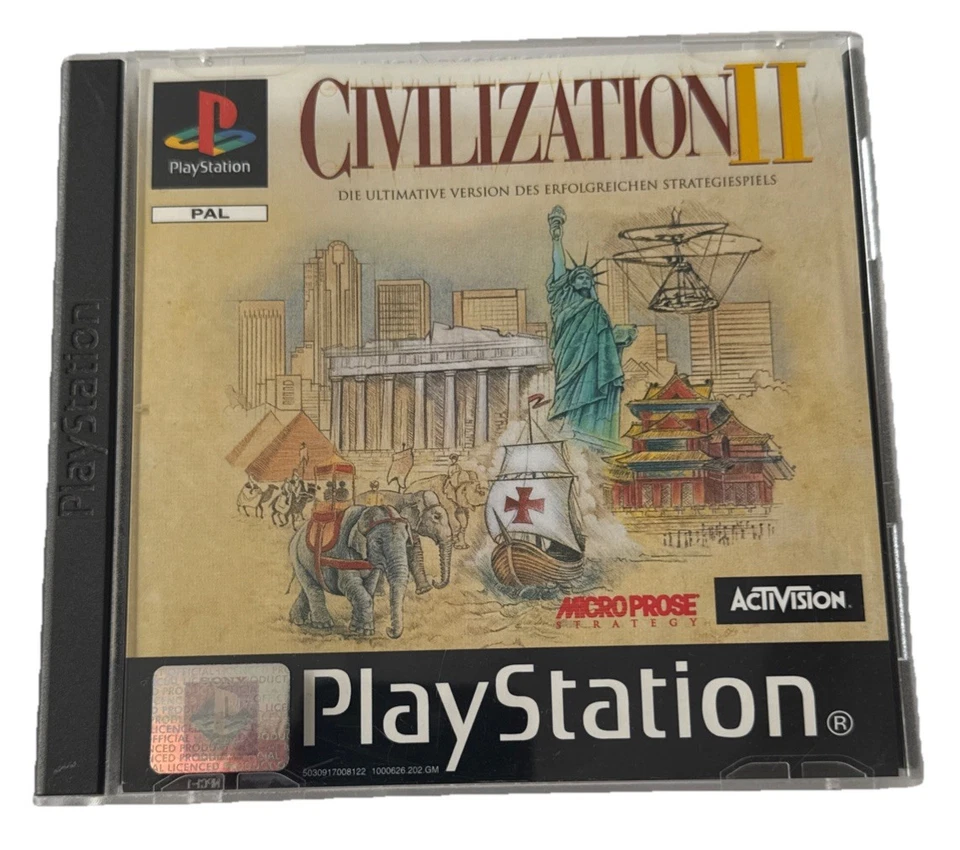 Sid Meier's Civilization Ii (PSone) Sony Playstation 1 PS1 - Bild 1 von 4