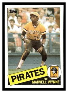 Marvell Wynne #615 1985 Topps Pittsburgh Pirates - Picture 1 of 2
