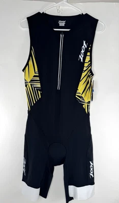 ZOOT - NEW w TAG - M-ULTRA TRI RACESUIT Mens XL Skin Suit Bib Shorts - Image 1 of 4