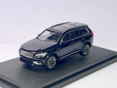 Volvo XC90 escala 1/64 negro diecast coche modelo colección juguete regalo Foto 1 de 4