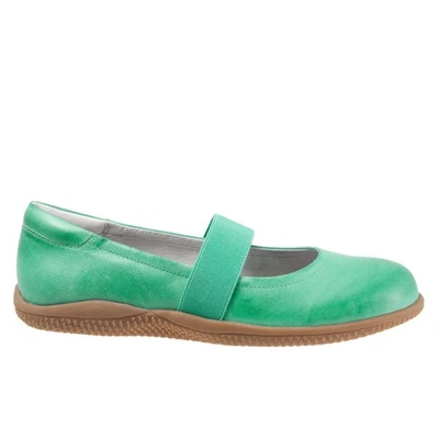 Zapatos planos Softwalk High Point S1466-338 para mujer verdes estrechos Mary Jane Foto 1 de 4