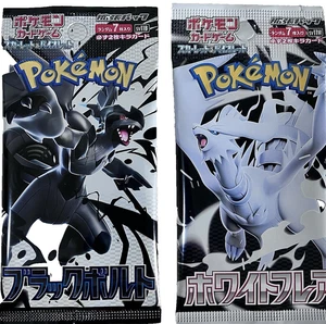 Pokémon TCG Scarlet & Violet Black Bolt + White Flare Expansion 5-Pack Each Japa - Picture 1 of 4