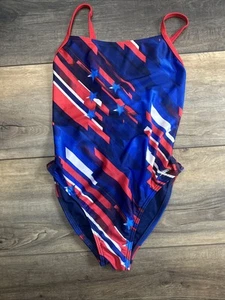Speedo Swimsuit Women's 10/36 Multi Star Print One Piece ProLT Super Pro NWT - Picture 1 of 4