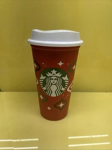 Starbucks 2013 Red Cup 25th Christmas Holiday 16 oz Reusable Coffee Mug Tumbler - Bild 1 von 3