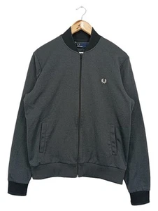 Fred Perry Blouson Herren M Grau Reißverschluss - Bild 1 von 4