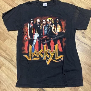 T-shirt grande vintage Jackyl Me Off Band Delta pesi massimi - Foto 1 di 7