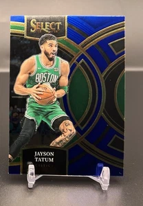 2023-24 Panini Select #156 Jayson Tatum Premier Blue Boston Celtics - Picture 1 of 2