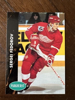 1991-92 Parkhurst - Sergei Fedorov #38 - Image 1 of 2