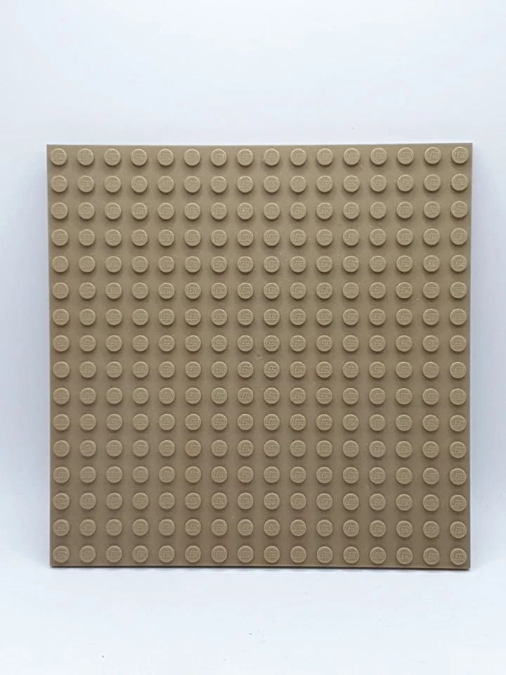 Lego® 91405 Bau Platte 16x16 dark tan dunkel beige  beidseitig bebaubar - Bild 1 von 1