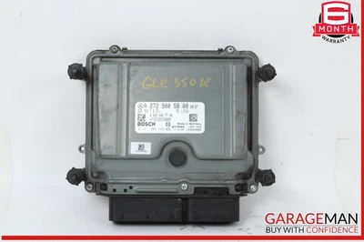 08-12 Mercedes X204 GLK350 ECU ECM Engine Control Module Unit 2729005800 OEM - Image 1 of 4