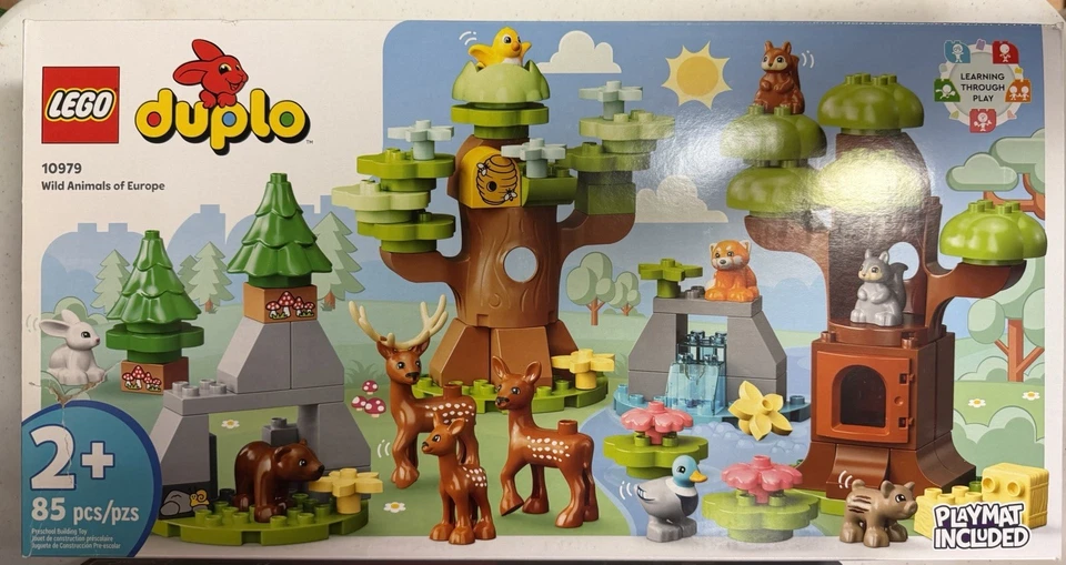 Lego Duplo 10979 Wild Animals of Europe Brand New And Sealed Free Shipping - Image 1 of 3